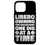 Libero es dueño de la Pista Trasera una excavación a la Vez Libero Carcasa para iPhone 16 Pro MAX