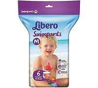 Libero Swimpants - Pañal para bebé, talla M, 6 unidades - 10 ml