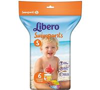 Libero Swimpants - Pañal para bebé, talla S, 6 unidades, 10 ml