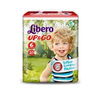 Libero Up & Go Taglia 6 Pannolino Per Bambini Con Peso 13-20kg, 18Pannolini
