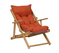 LIBEROSHOPPING.eu - LA TUA CASA IN UN CLICK Sillón de jardín de Madera Relax reclinable en 3 Posiciones