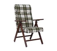 LIBEROSHOPPING.eu - LA TUA CASA IN UN CLICK Sillón-Tumbona Molisana de Madera reclinable 4 Posiciones (Verde)