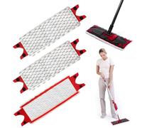 Libershine Funda de repuesto para fregona Ultramax de 3 piezas de repuesto para UltraMax Plus Mop Escoba Fácil de Fijar Limpiadores de Polvo Eliminar Manchas Sucias Limpieza del Suelo (Sin Escoba)