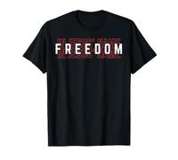 Libertad en el Nombre de Jesús - Christian Faith Design Camiseta
