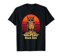 Libertad financiera Crypto Future HODL Plan de jubilación Bitcoin Camiseta