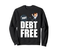 Libertad financiera Libre de deudas Bola y Cadena Finanzas Carácter Sudadera