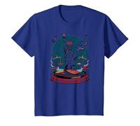 Libertad, Justicia y Barbacoa Camiseta, Niños, Azul Real, 8 años