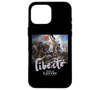 Libertad Liderando El Pueblo Eugène Delacroix 1830 El Louvre Carcasa para iPhone 16 Pro MAX
