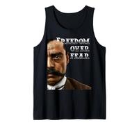 Libertad Mexicana sobre el Miedo Diseño Revolución Emiliano Zapata Camiseta sin Mangas