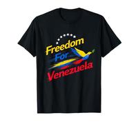 Libertad para Venezuela Libre Orgullo Fuerte Venezolano Orgullo Camiseta