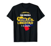 Libertad para Venezuela Viva la Libertad Freedom for Ven Camiseta
