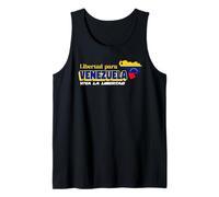 Libertad para Venezuela Viva la Libertad Freedom for Ven Camiseta sin Mangas