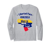 Libertad para Venezuela Viva la Libertad Freedom for Ven Manga Larga