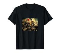 Libertad que guía al pueblo Eugene Delacroix Camiseta