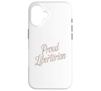 Libertario, anti FED, Orgulloso Libertarianismo Argentina Milei Carcasa para iPhone 16