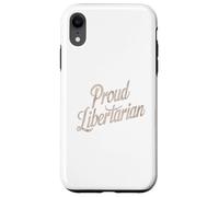 Libertario, anti FED, Orgulloso Libertarianismo Argentina Milei Carcasa para iPhone XR