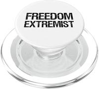 Libertario Extremista - Libertario Laissez Faire - Político PopSockets PopGrip para MagSafe