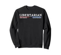 Libertario Más Libertad Menos Gobierno Partido Libertario Sudadera