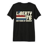 Liberty '76 250 años 1776-2026 American Patriotic Camiseta Premium