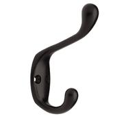 Liberty B42302Q-FB-C5 3-Inch Heavy Duty Coat and Hat Hook, Flat Black by Liberty