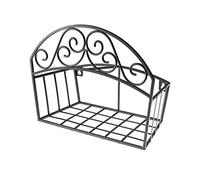 Liberty Garden 241 - Percha decorativa para manguera de jardín, color negro, 14 x 6.7 x 11.5 pulgadas