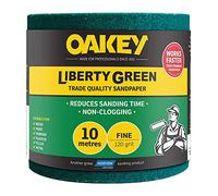 Liberty Green - Rollo de lija (115 mm x 10 m, 120 g)