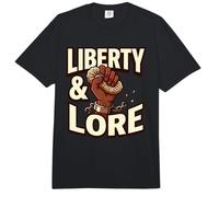 Liberty & Lore Libertad Activismo Blac Movimiento por la Justicia Social Comfort Colors Adult Heavyweight T-Shirt