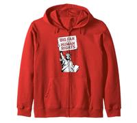 Liberty Protesta Estatua de la Libertad Gran Fan de los Derechos Humanos Sudadera con Capucha