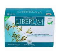 LIBERUM FORTE, Tisana Digestiva Bio con Hinojo, Complemento Alimenticio, 20 Filtros. Pack de 2