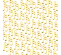 LIbgiubhy 100 colgantes de aleación de notas musicales vintage para collares y pulseras, accesorios de joyería de moda