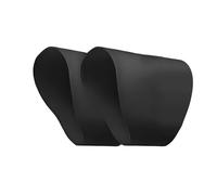 LIbgiubhy 2 unidades de silicona para botas de fútbol juveniles, cubiertas de punta para botas de fútbol, con cintas de encaje, accesorios deportivos
