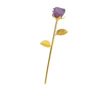 LIbgiubhy Adorno tallado de rosas, soporte dorado, adorno hecho a mano, joyería hecha a mano, decoración de flores, entusiastas de la joyería