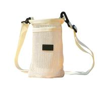 LIbgiubhy Bolsa cruzada para taza de agua, ligera, para senderismo, con correa ajustable, funda duradera para botella de agua, multicolor