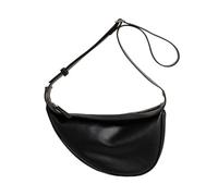 LIbgiubhy Bolsa de hombro versátil y moderna para axilas, de piel sintética, para niñas y mujeres, versátil bolsa cruzada de moda, Black