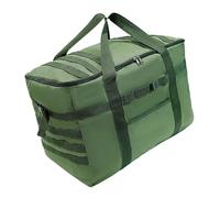 LIbgiubhy Bolsa de utensilios de cocina para acampar al aire libre, bolsa de almacenamiento para barbacoas, picnics, vajilla, organizadores, ollas de cocina de gas, bolsa de transporte portátil, 53L