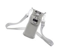 LIbgiubhy Bolsa protectora para botella de agua al aire libre con correa ajustable, funda de almacenamiento para hervidor de bebidas, gris