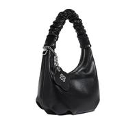 LIbgiubhy Bolso de mano de piel sintética para mujer, bolso de hombro con cremallera, bolso cruzado casual con correas extraíbles, regalos, Black
