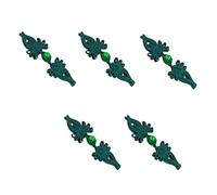 LIbgiubhy Botones Cheongsam hechos a mano de satén, botones chinos con lazo, manualidades, ropa, decoraciones decorativas para traje chino