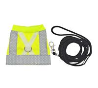 LIbgiubhy Chaleco impermeable para pájaros para mascotas con correa comodidad para cacatúas loros traje de pájaro traje de vuelo ropa reflectante