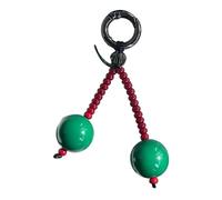 LIbgiubhy Colgante de bolsa de cerezas con textura colorida para mujeres de moda que buscan un toque único en el artículo diario
