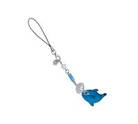 LIbgiubhy Colgante de cuentas de estrella de concha de pez, correa de cadena de teléfono para colgar, llavero de decoración, pequeños regalos para mujeres y niñas