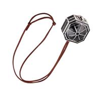 LIbgiubhy Collar con colgante de brújulas de aventura al aire libre, llavero para amantes de la naturaleza, accesorio de joyería para senderismo, camping y exploración