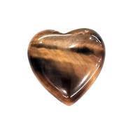 LIbgiubhy Collar con colgante de corazón, accesorios para manualidades, joyería con textura de piedra para proyectos únicos de joyería y manualidades