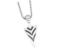 LIbgiubhy Collar con colgante de estilo retro vikingo, para hombre, con mitología nórdica, diseño de amuleto de Gungnir de Odín, ropa casual