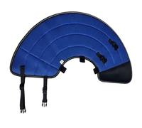 LIbgiubhy Collar isabelino antilamido para varios conos de perro, collar de aseo de mascotas, protector de heridas de perro, collar postoperatorio