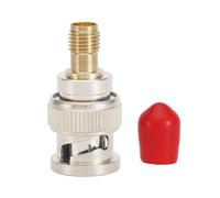 LIbgiubhy Conectores BNC de metal. Cabeza de conversión de metal BNC para transmisión de señal versátil en computadoras