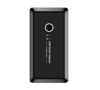 LIbgiubhy Conmutador USB 3.0, conmutador USB, 2 ordenadores, los 4 dispositivos USB, uso común, conmutador USB para impresoras, teclados, escáneres, PC