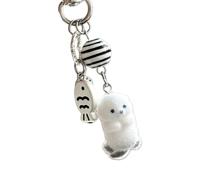 LIbgiubhy Cordón de teléfono con cuentas de pez payaso para personas de moda, accesorio único hecho a mano para varios modelos de teléfono