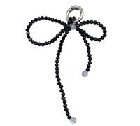 LIbgiubhy Correas de teléfono con colgante de lazo con cuentas simples para llavero, mochila, llavero, decoración de llaves de coche
