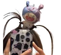 LIbgiubhy Diademas divertidas para adultos con diseño de dibujos animados para niños, con clip para el pelo, para escenario, Halloween, fiesta, disfraz